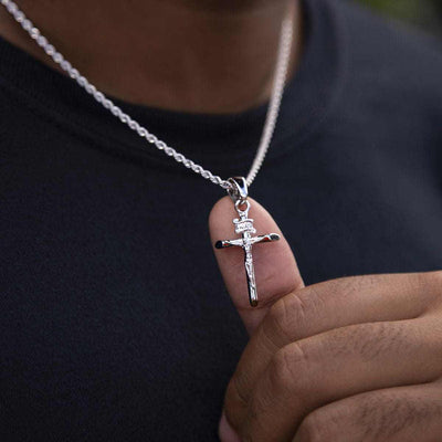 Crucifix in Real Silver