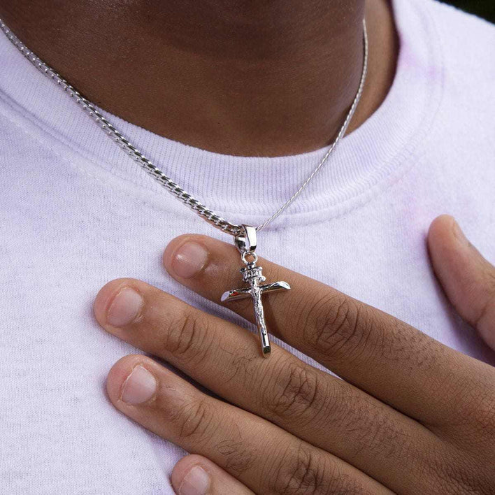 Crucifix in Real Silver